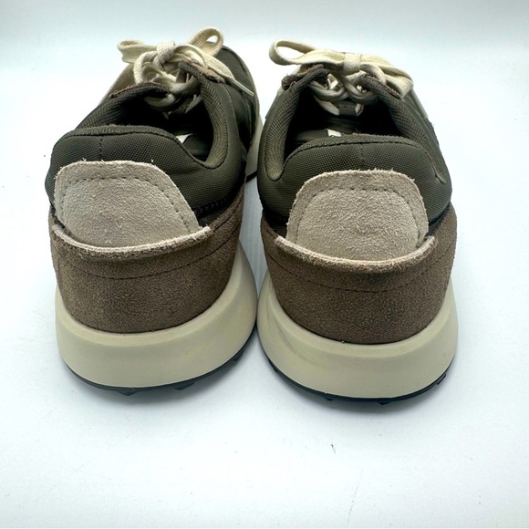 Cole Haan Grand Two Tone Sneakers Mens Size 10 Green Nylon & Suede - Picture 4 of 10